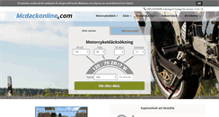 Desktop Screenshot of mcdackonline.com